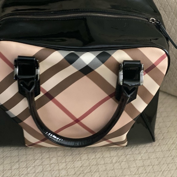 Burberry XL Nova Check Boston Bag - Picture 3 of 11